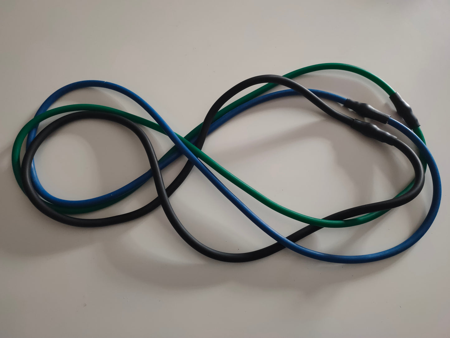 Premium Resistance Band Tube Looped MEDIUM to X HEAVY SET Bespoke UK Made.