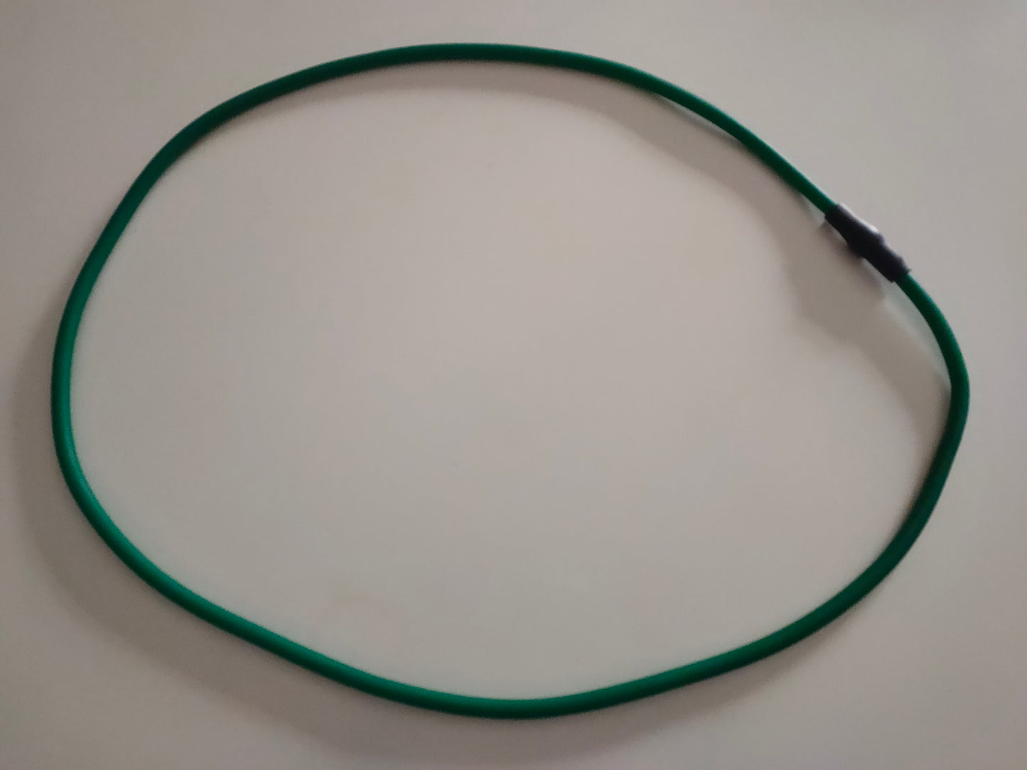 Premium Resistance Band Tube Looped GREEN MEDIUM Bespoke UK Made.