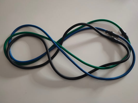Premium Resistance Band Tube Looped MEDIUM to X HEAVY SET Bespoke UK Made.