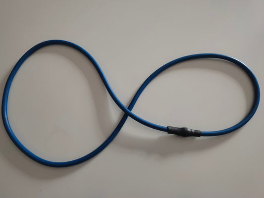 Premium Resistance Band Tube Looped BLUE HEAVY Bespoke UK Made.