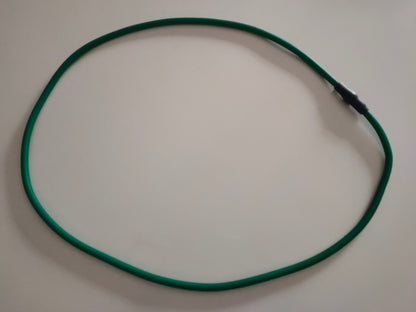 Premium Resistance Band Tube Looped GREEN MEDIUM Bespoke UK Made.