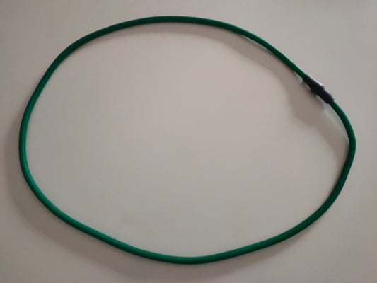 Premium Resistance Band Tube Looped GREEN MEDIUM Bespoke UK Made.