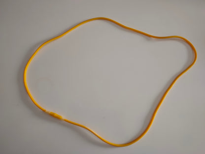 Premium Resistance Band Tube Looped YELLOW X LIGHT Bespoke UK Made.