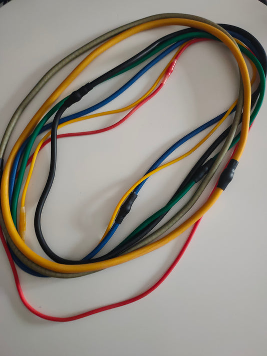 Premium Resistance Band Tube Looped Complete SET Bespoke UK Made.